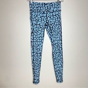 Feed Me Fight Me Leopard Mid Rise Crossfit Leggings Women's